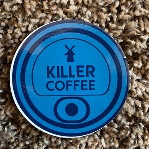 “Killer Coffee” Sticker